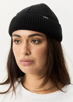 Accessories|Accessories<Afends Thc  - Wharfie Beanie Black