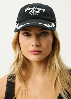 Accessories|Accessories<Afends Thorn Bound  - Panelled Cap Black
