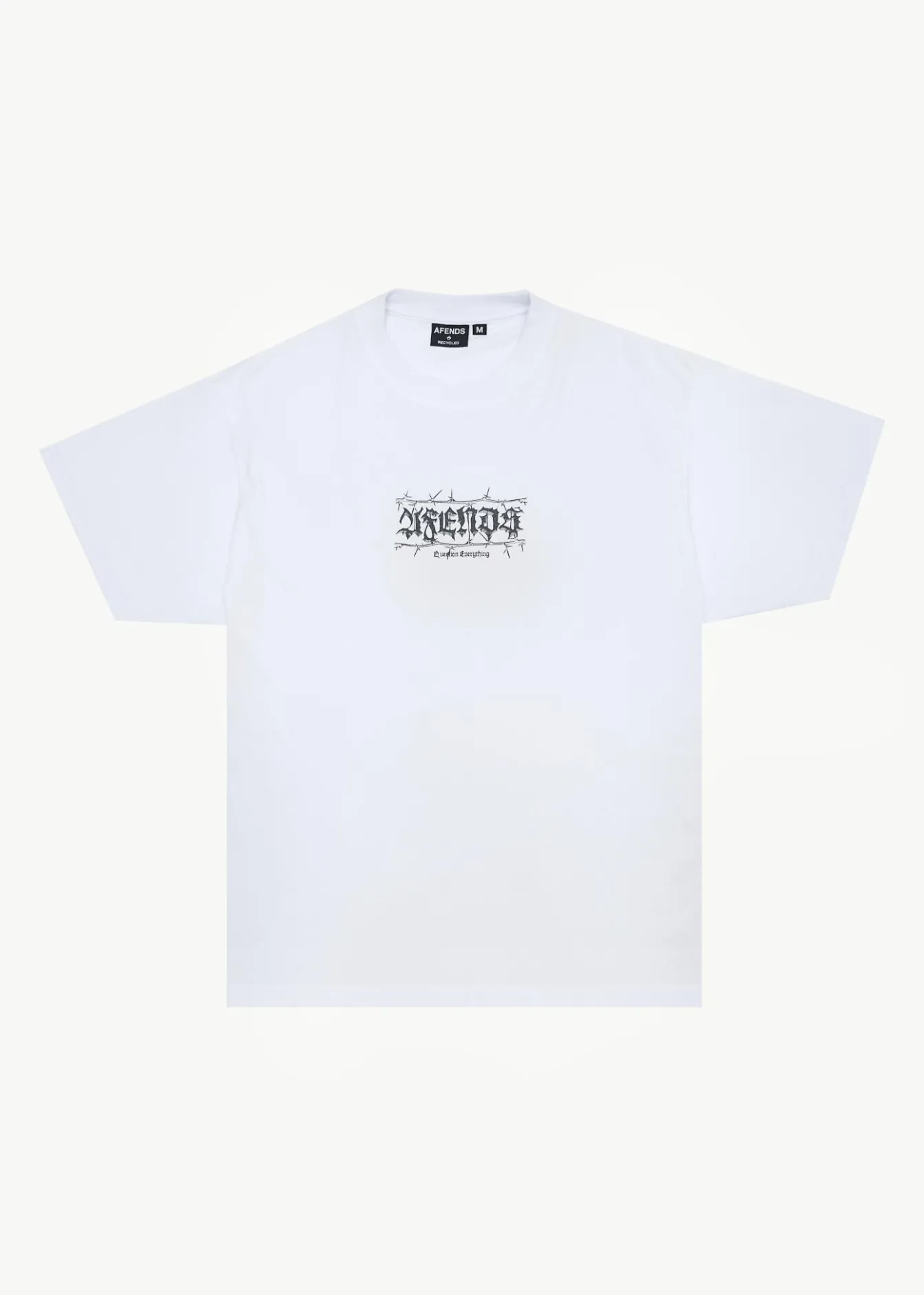 T-Shirts<Afends Thorny - Boxy Tee White