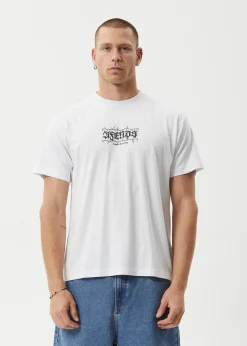 T-Shirts<Afends Thorny - Boxy Tee White