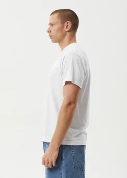 T-Shirts<Afends Thorny - Boxy Tee White