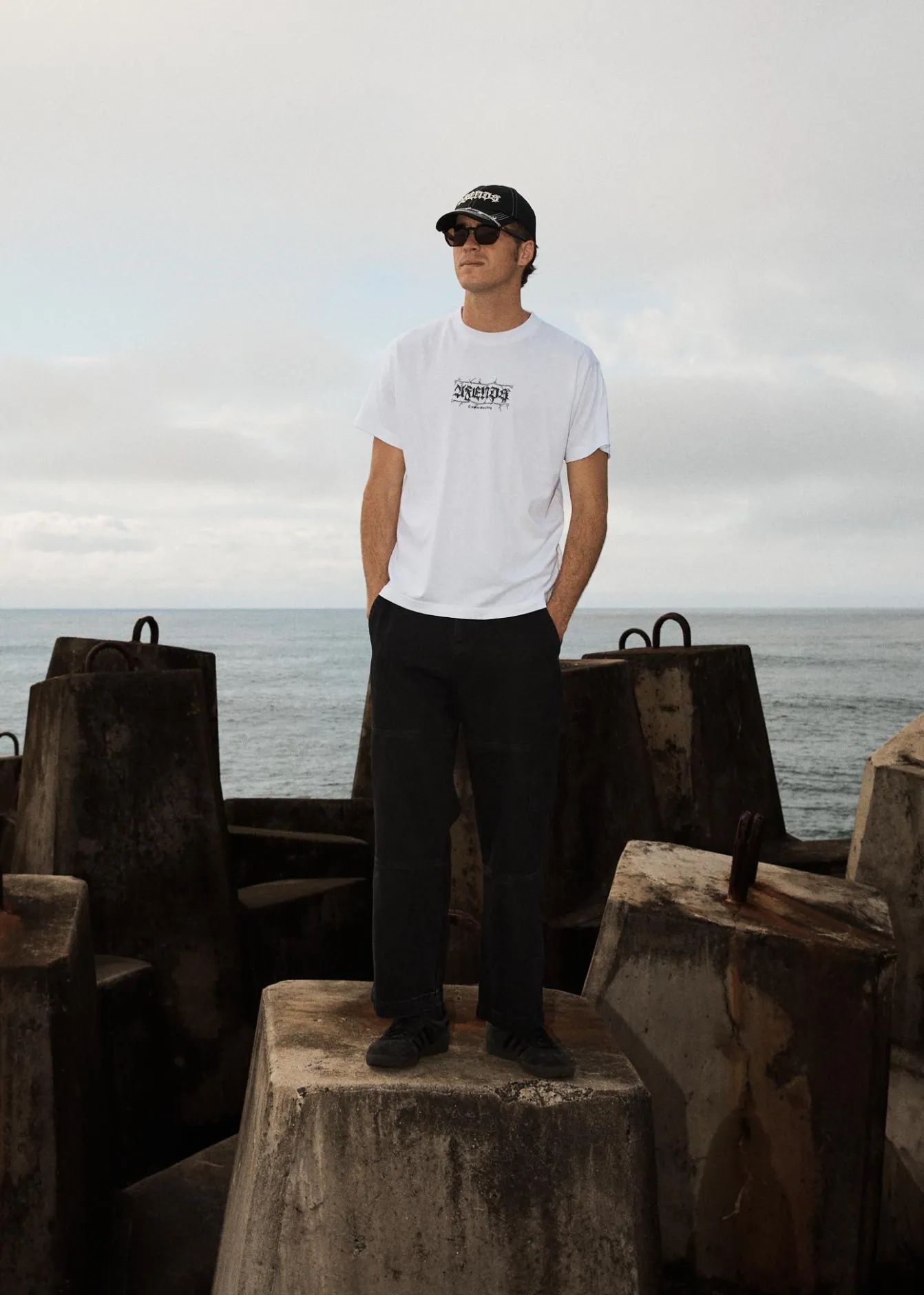 T-Shirts<Afends Thorny - Boxy Tee White