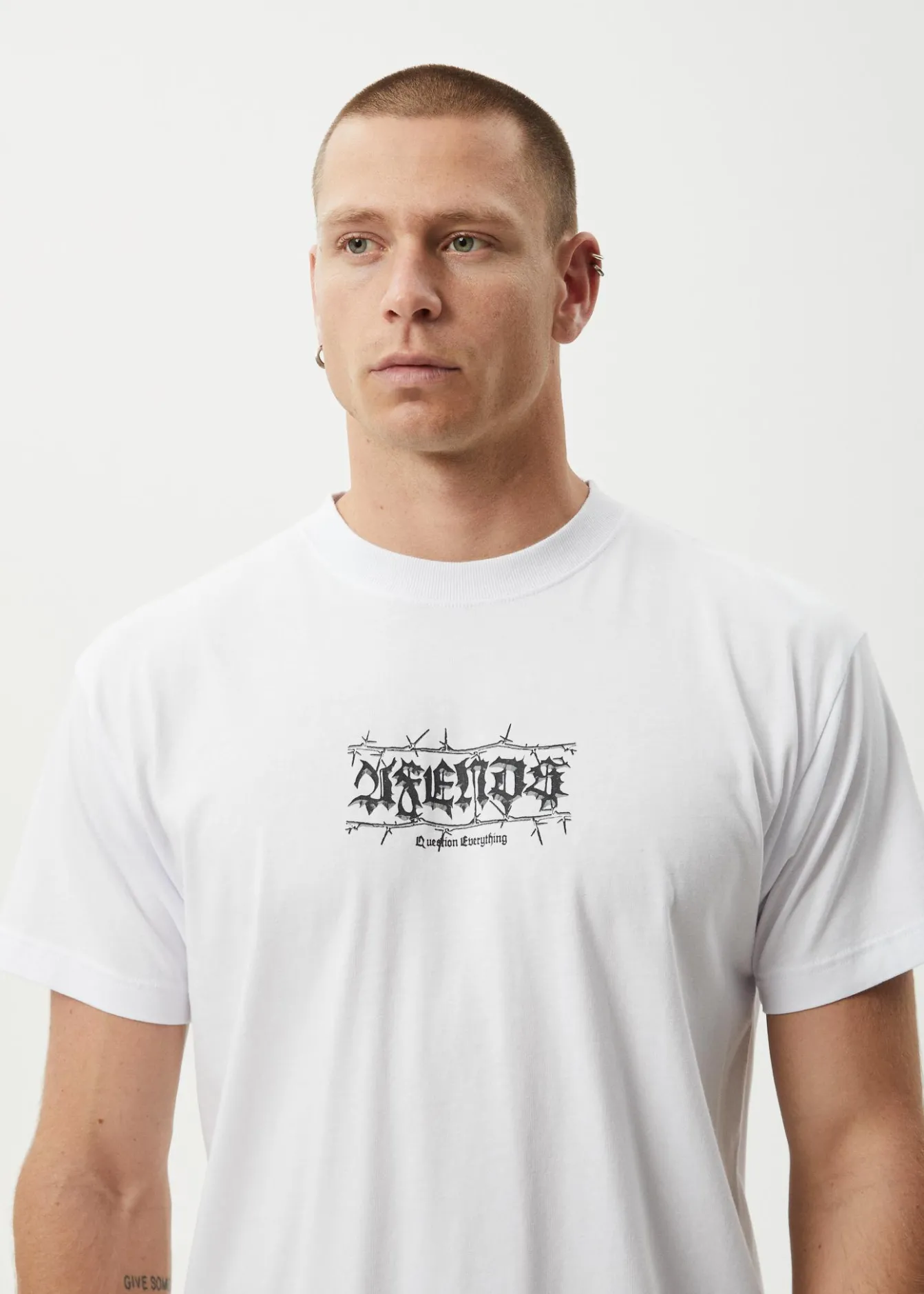 T-Shirts<Afends Thorny - Boxy Tee White