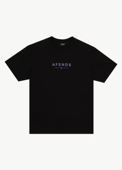 T-Shirts<Afends Thrown Out - Retro Tee Black
