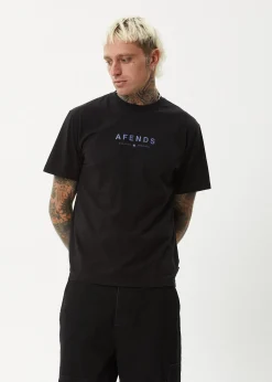T-Shirts<Afends Thrown Out - Retro Tee Black