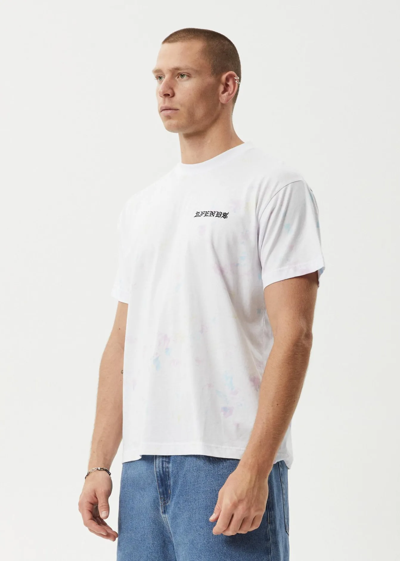 T-Shirts<Afends Tie Die - Boxy Tee White
