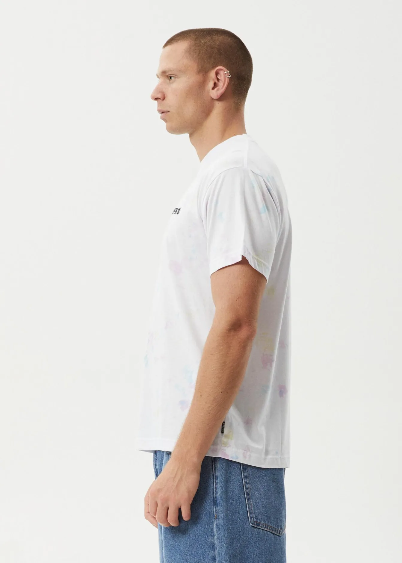 T-Shirts<Afends Tie Die - Boxy Tee White