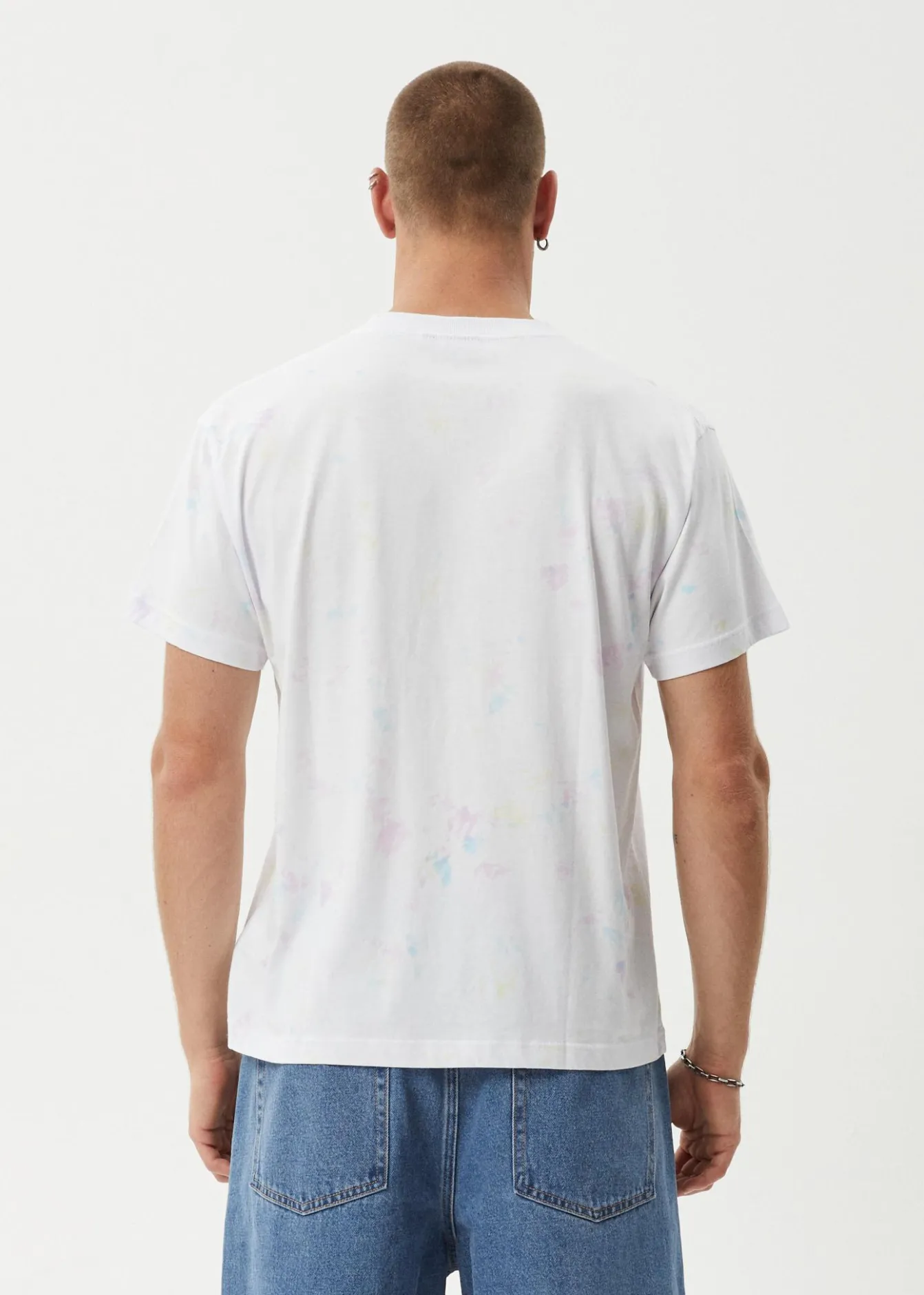 T-Shirts<Afends Tie Die - Boxy Tee White