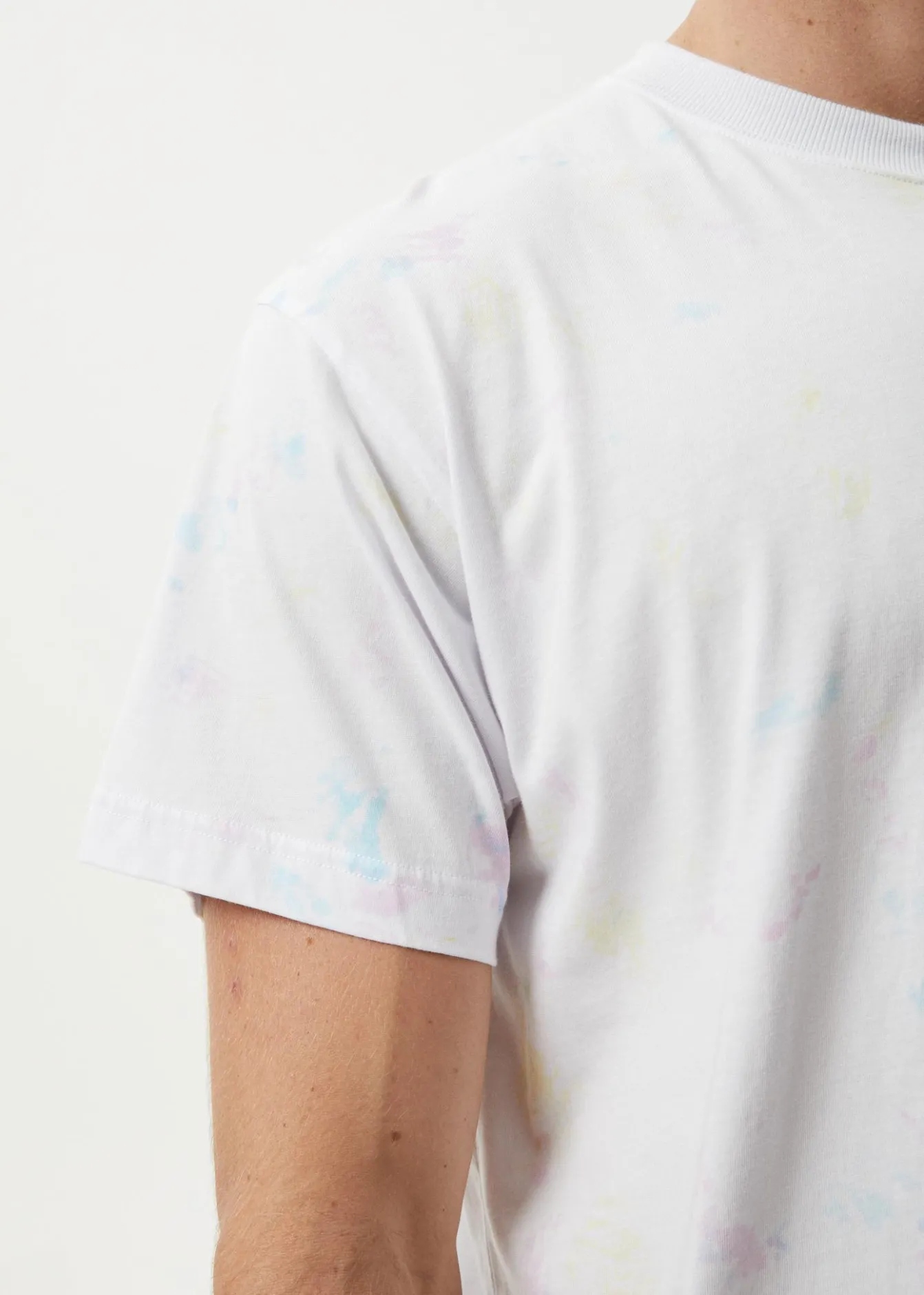 T-Shirts<Afends Tie Die - Boxy Tee White