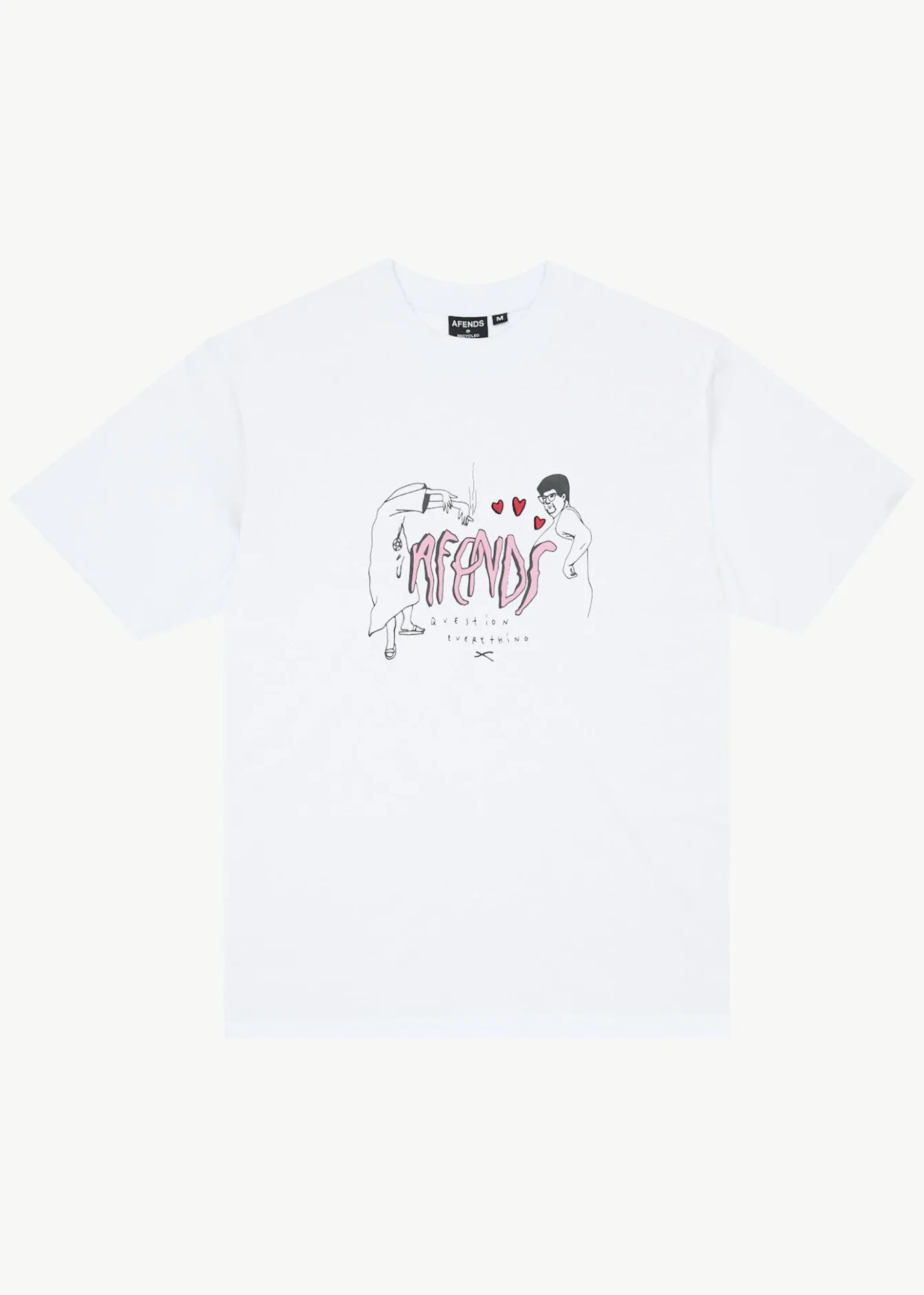 T-Shirts<Afends Torched - Retro Tee White