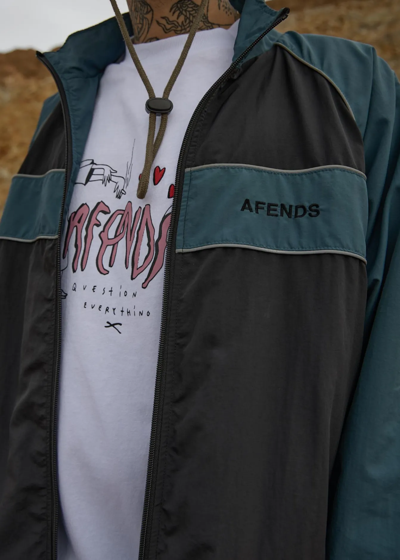 T-Shirts<Afends Torched - Retro Tee White