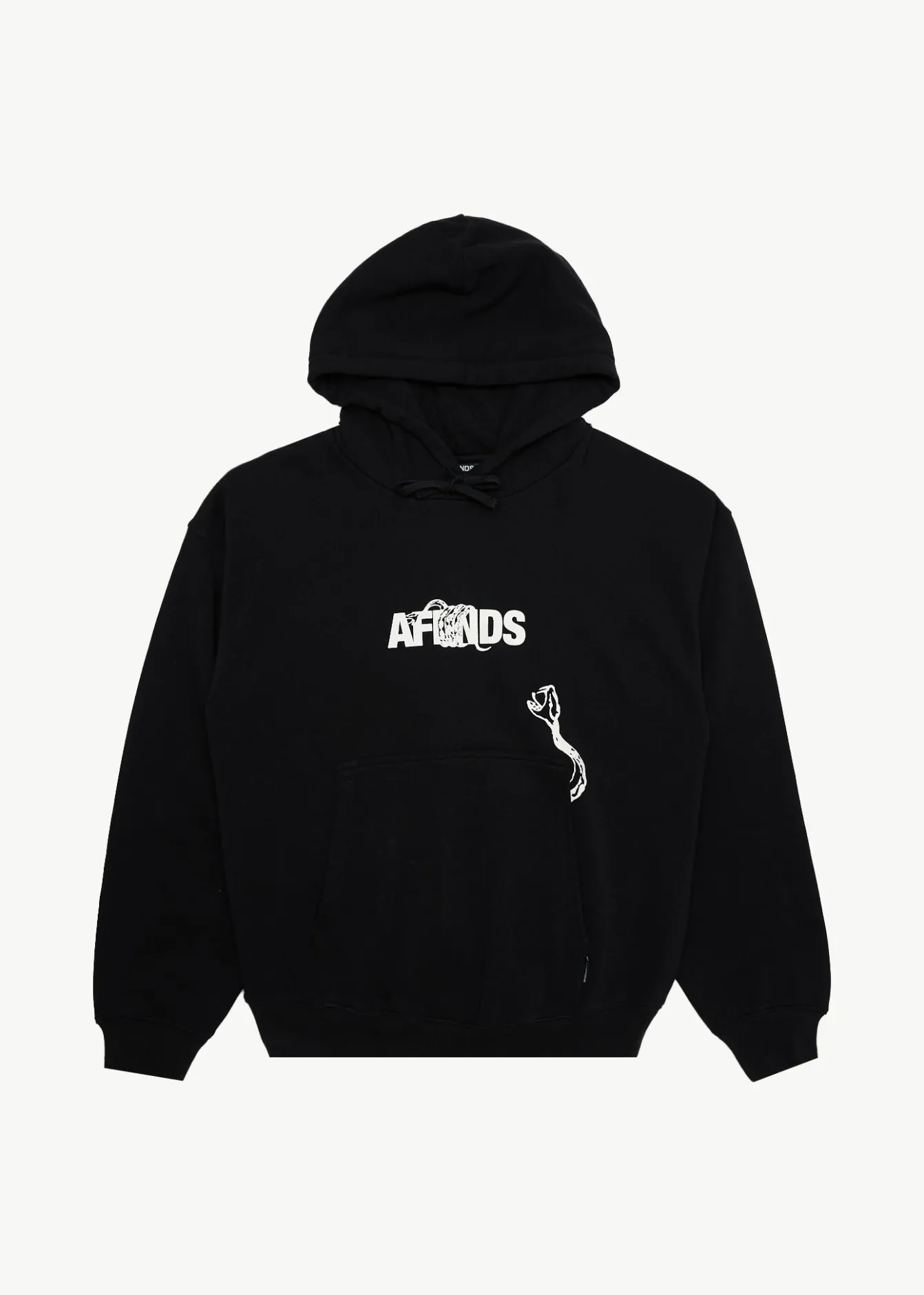 Sweaters & Hoodies<Afends Tread - Boxy Hoodie Black