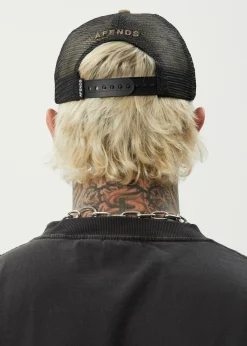 Accessories|Accessories<Afends Tread  - Five Panel Cap Elmwood