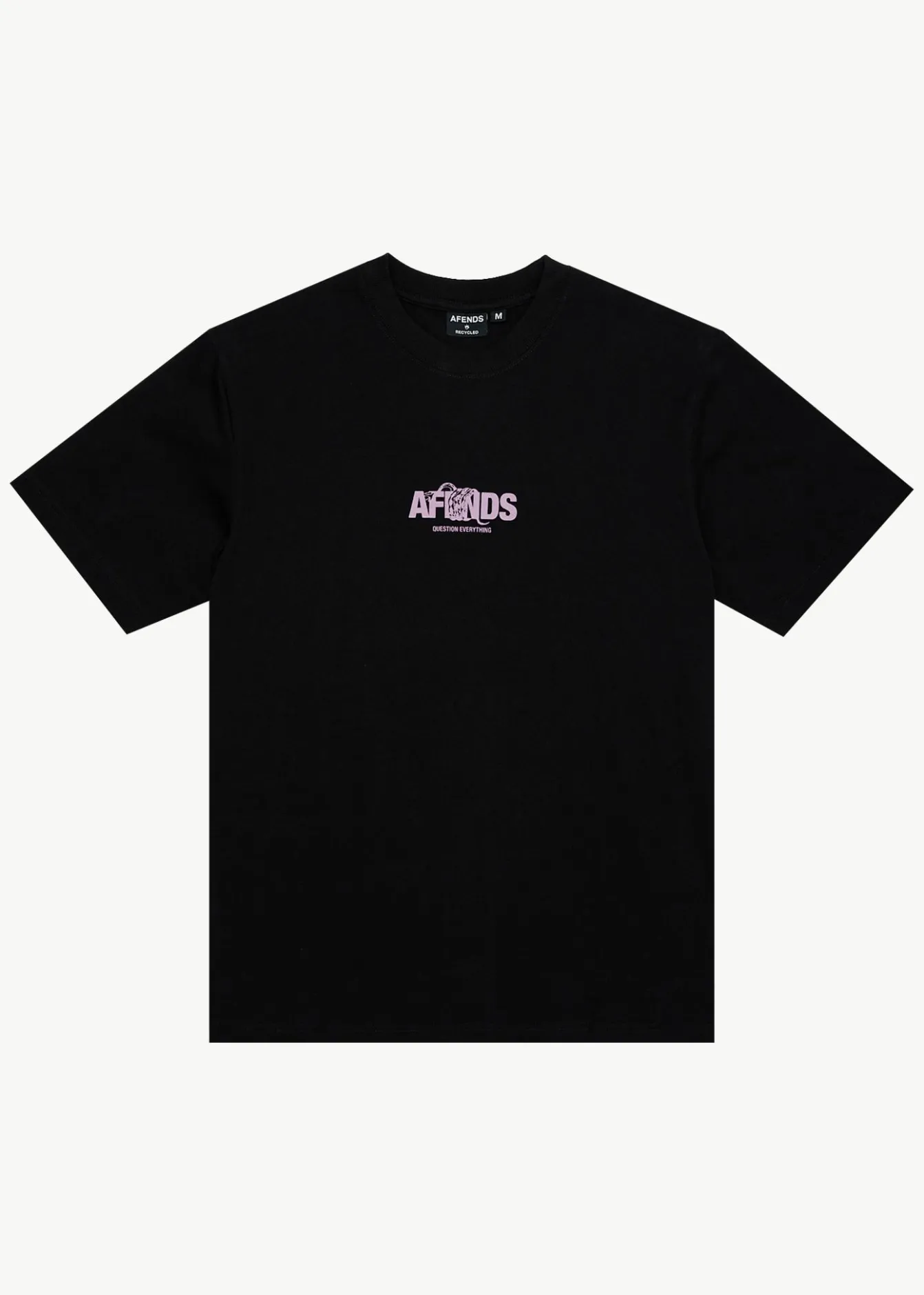 T-Shirts<Afends Tread - Retro Tee Black