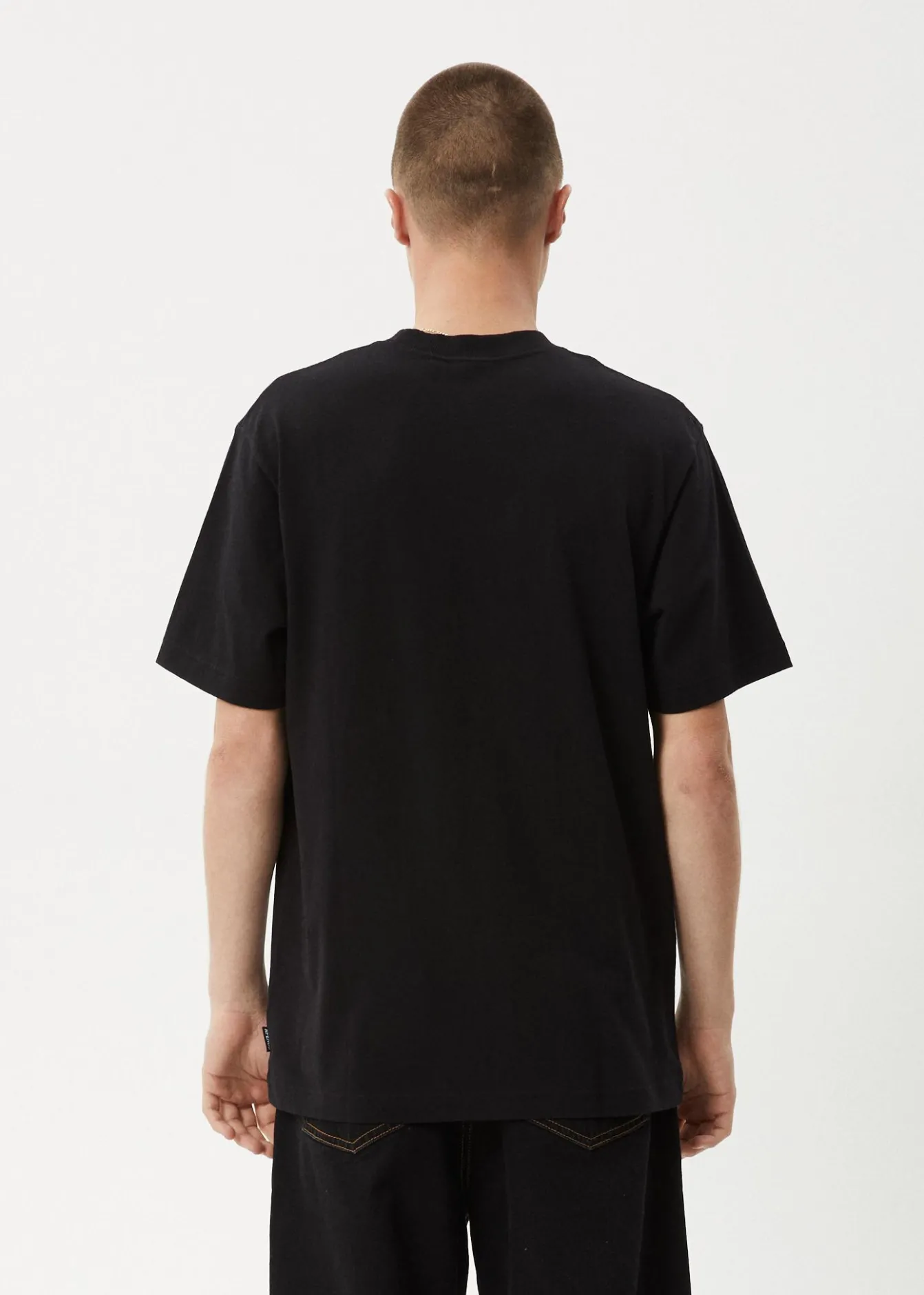 T-Shirts<Afends Tread - Retro Tee Black