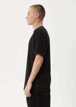 T-Shirts<Afends Tread - Retro Tee Black