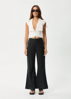 Sleeveless<Afends Twila - Button Up Top White