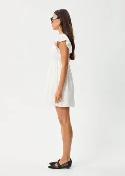 Dresses<Afends Twila  - Mini Dress White