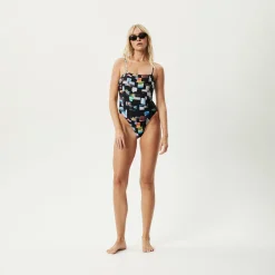 Swimwear<Afends Under Pressure  - One Piece Black