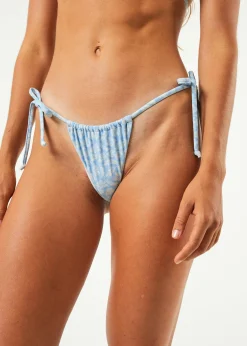 Swimwear<Afends Underworld  - Tie Bikini Bottoms Powder Blue