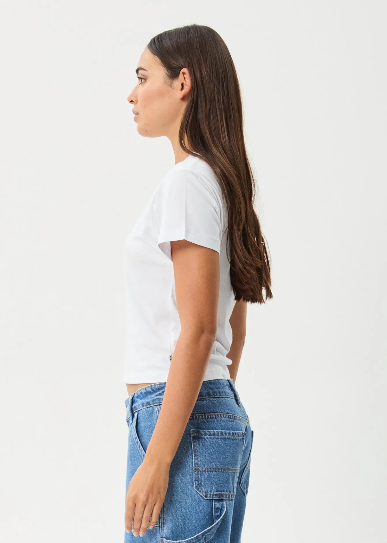 Tees & Shirts<Afends Valentine - Baby Tee White