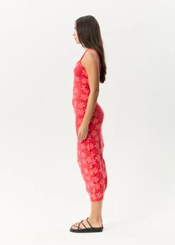 Dresses<Afends Valerie  - Maxi Dress Tomato