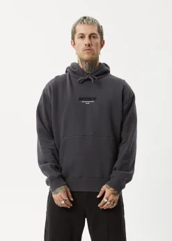 Sweaters & Hoodies<Afends Vinyl  - Hoodie Charcoal