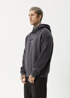 Sweaters & Hoodies<Afends Vinyl  - Hoodie Charcoal
