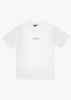 T-Shirts<Afends Vinyl - Retro Tee White