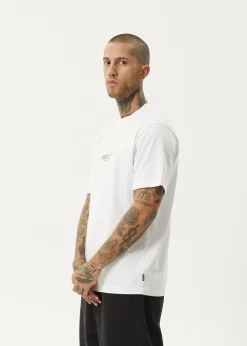 T-Shirts<Afends Vinyl  - Retro Tee White