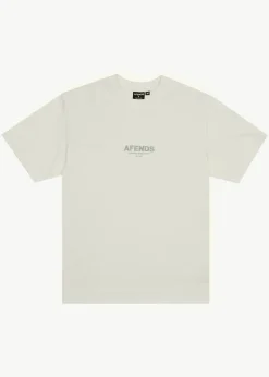 T-Shirts<Afends Vinyl - Retro Tee Limestone