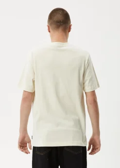 T-Shirts<Afends Vinyl  - Retro Tee Limestone