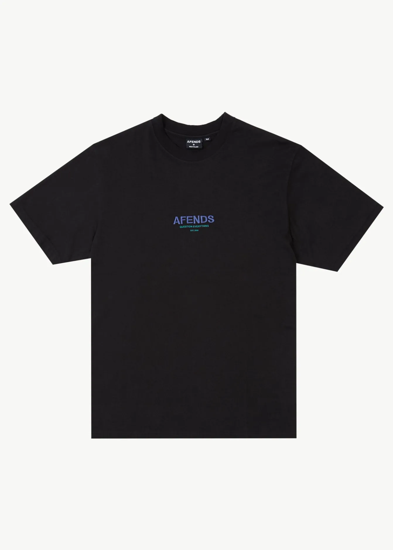 T-Shirts<Afends Vinyl - Retro Tee Black