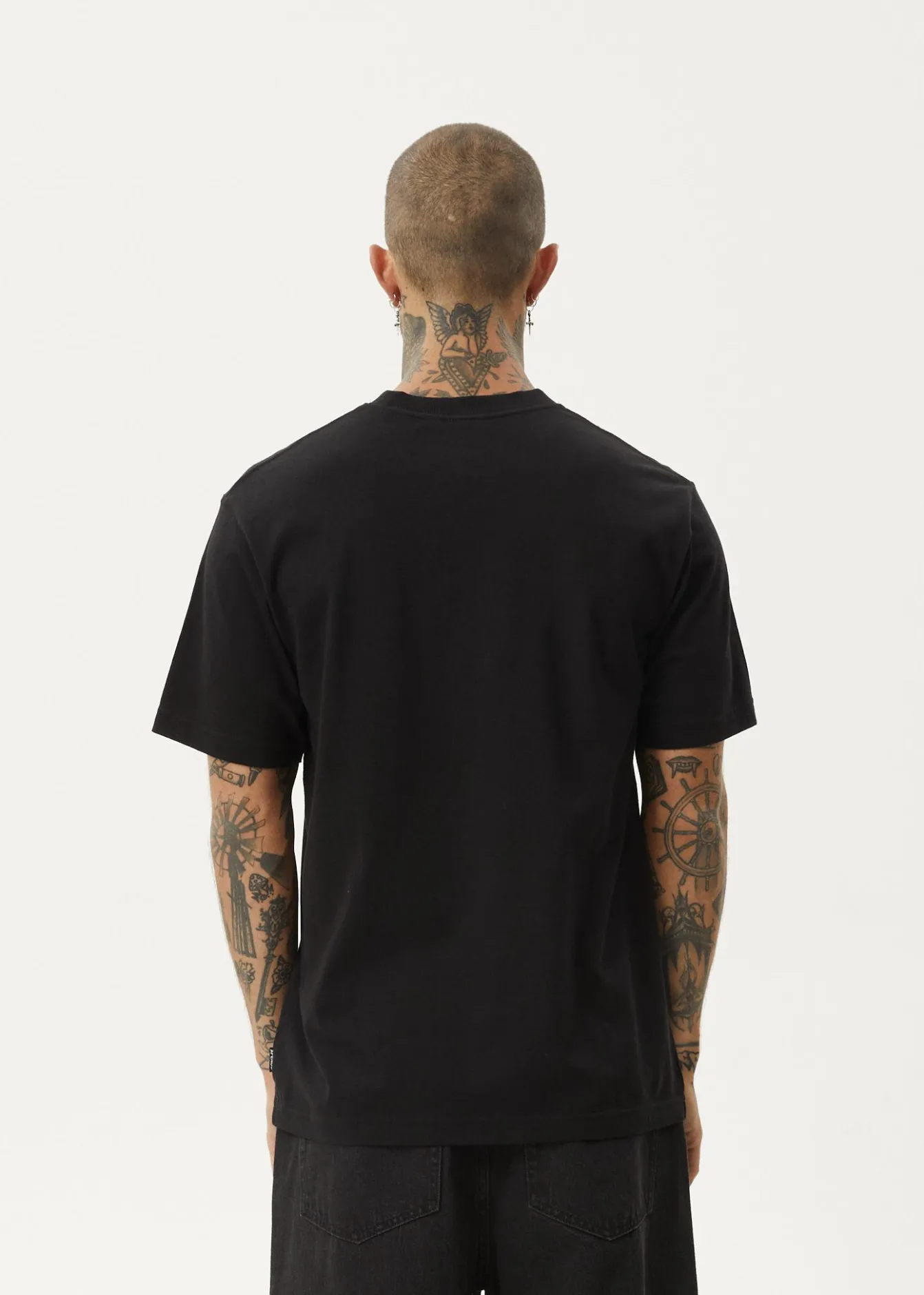 T-Shirts<Afends Vinyl - Retro Tee Black