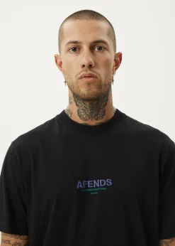 T-Shirts<Afends Vinyl - Retro Tee Black