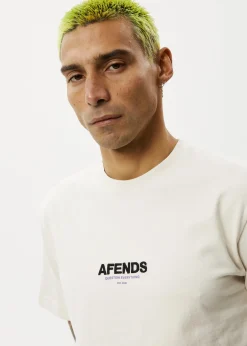 T-Shirts<Afends Vinyl  - Retro Tee Moonbeam