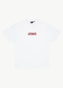 T-Shirts<Afends Waves - Boxy Tee White