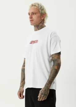 T-Shirts<Afends Waves  - Boxy Tee White