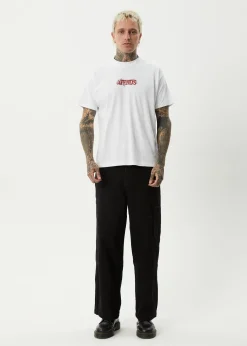 T-Shirts<Afends Waves  - Boxy Tee White