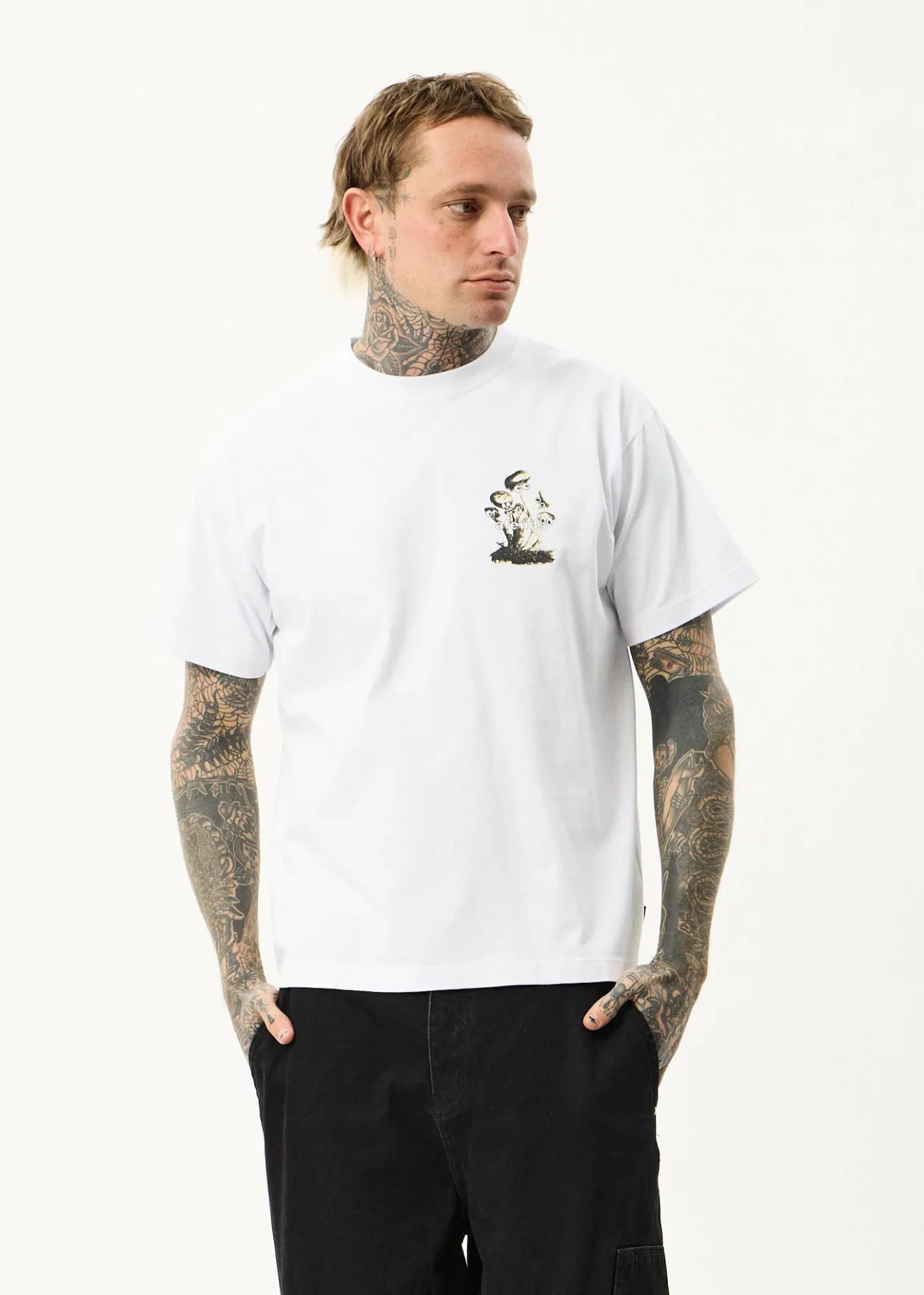 T-Shirts<Afends We Are Fam - Heavyweight Boxy Tee White
