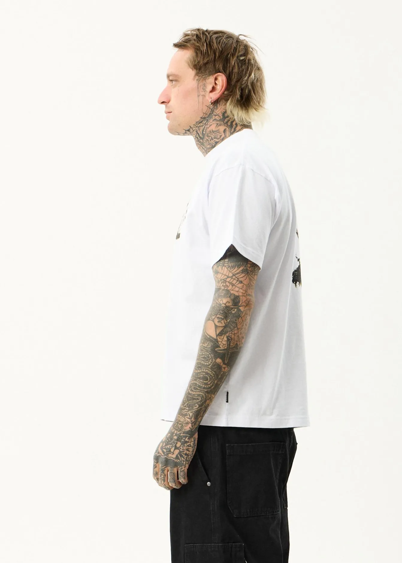 T-Shirts<Afends We Are Fam - Heavyweight Boxy Tee White