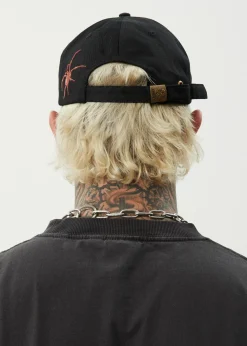 Accessories|Accessories<Afends Webhead - Six Panel Cap Black