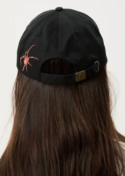 Accessories|Accessories<Afends Webhead - Six Panel Cap Black