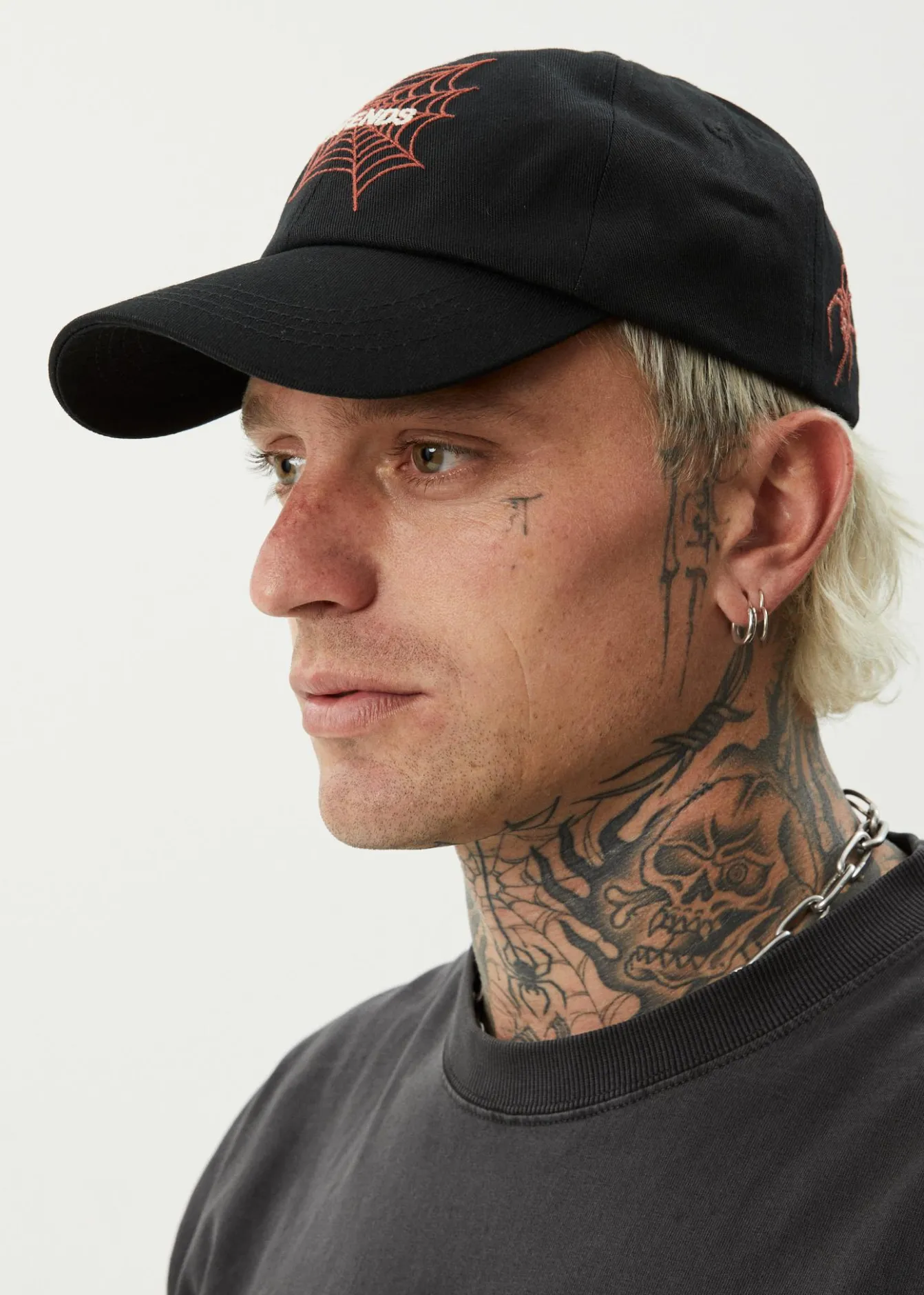 Accessories|Accessories<Afends Webhead - Six Panel Cap Black