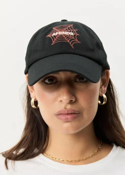 Accessories|Accessories<Afends Webhead - Six Panel Cap Black