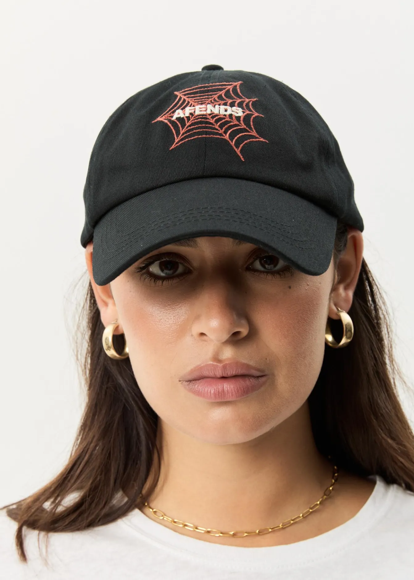 Accessories|Accessories<Afends Webhead - Six Panel Cap Black