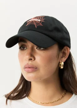 Accessories|Accessories<Afends Webhead - Six Panel Cap Black