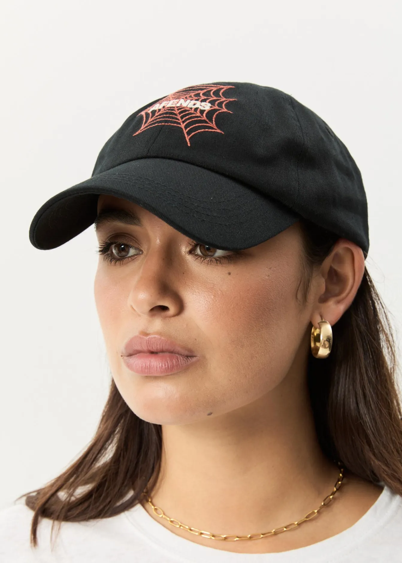 Accessories|Accessories<Afends Webhead - Six Panel Cap Black