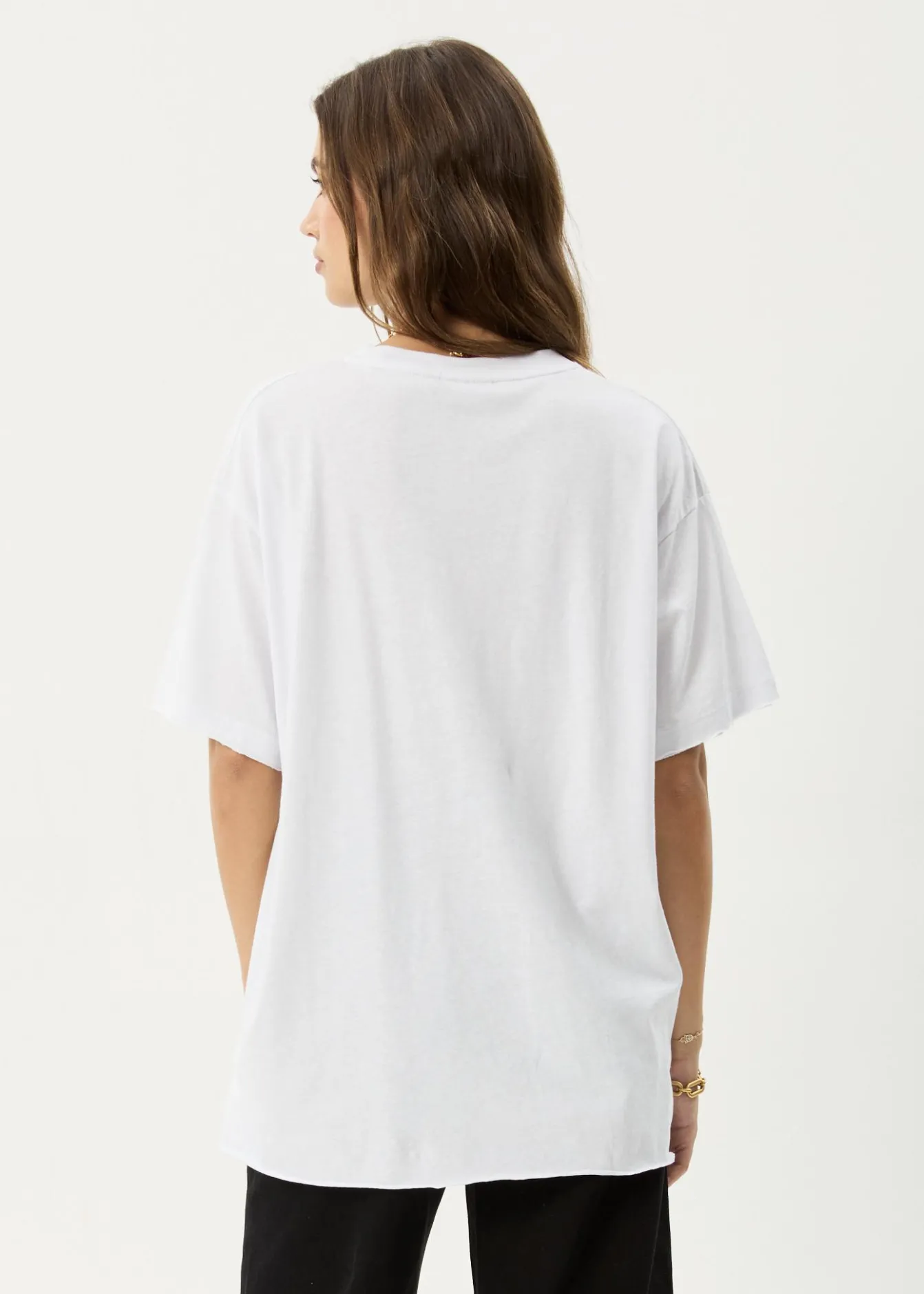 Tees & Shirts<Afends Wildflower - Oversized Tee White