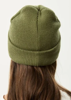 Accessories|Accessories<Afends Wired  - Beanie Oil Green